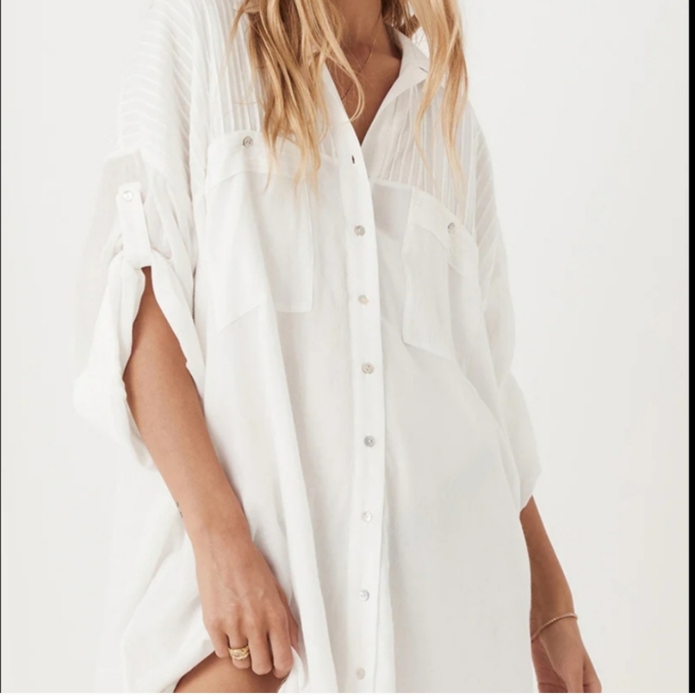 Spell Linda shirt dress Small - Picture 3 of 5